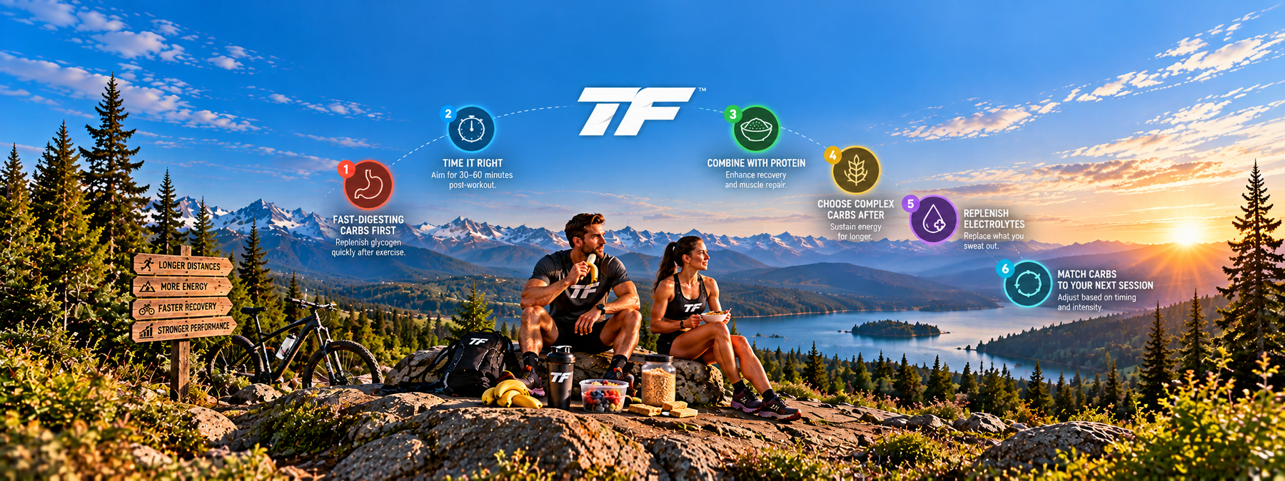 Post-Workout Fuel in the Mountains