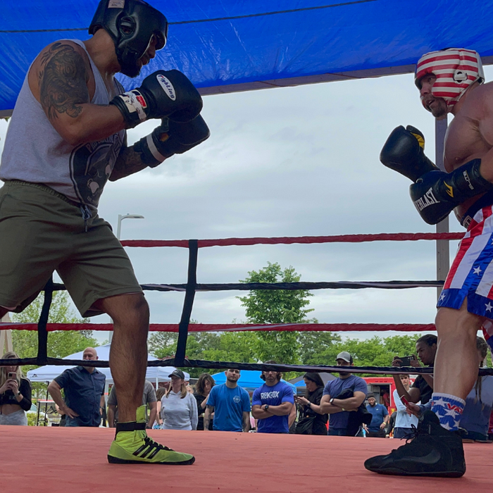 Marc Lobliner's Comeback Boxing Match at Rumble in the Boro | Round 1 - FULL FIGHT COMING SOON!