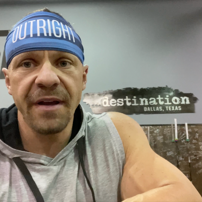 LEANER BY THE DAY - DAY 35 - DAY IN TEXAS - BACK TRAINING AT DESTINATION DALLAS