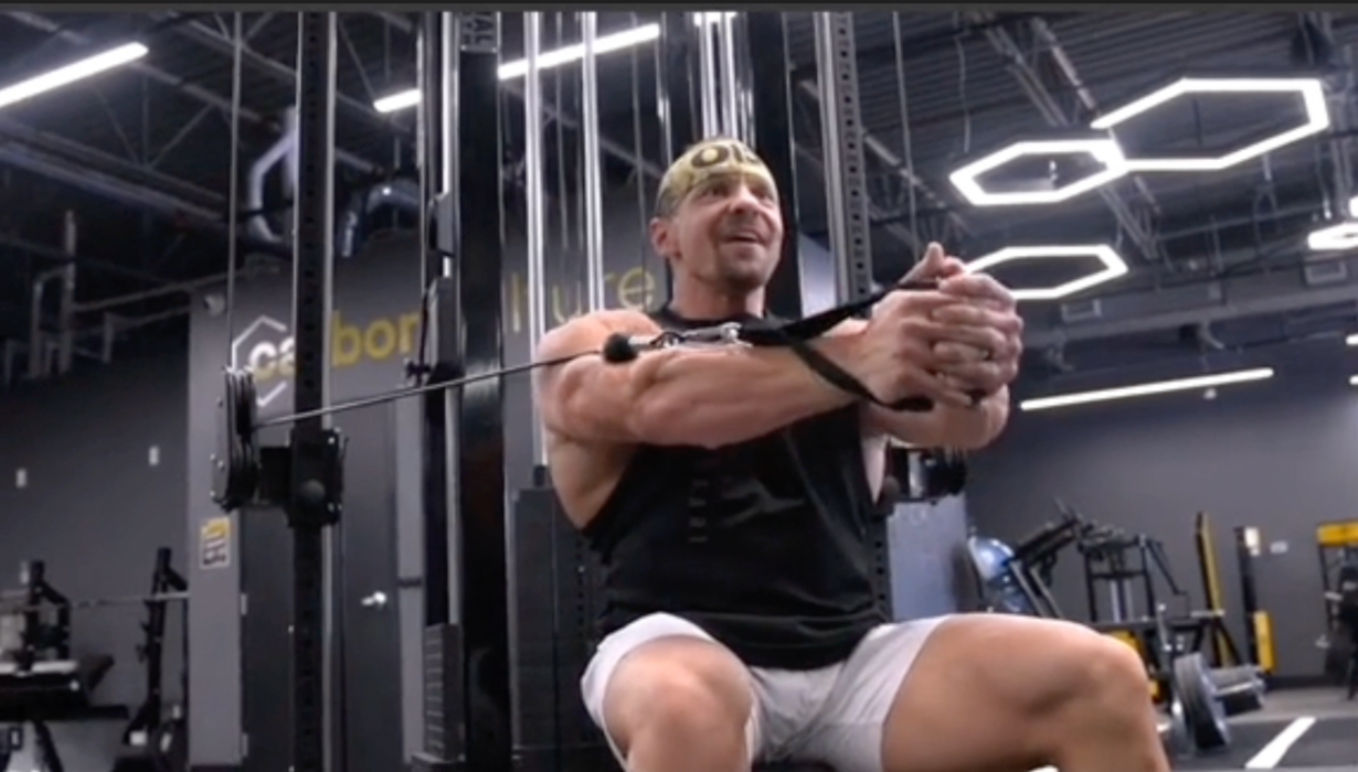 BODYBUILDING MOTIVATION - Chest Day One Week Out with Marc Lobliner and IFBB Pro Courtney English