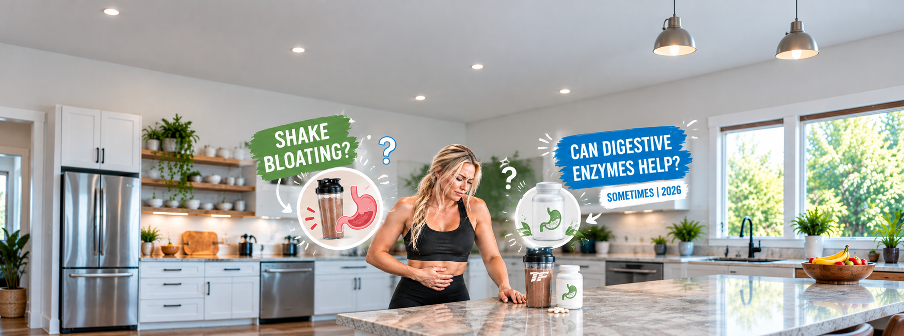 Shake bloating: Can digestive enzymes help? Sometimes | 2026
