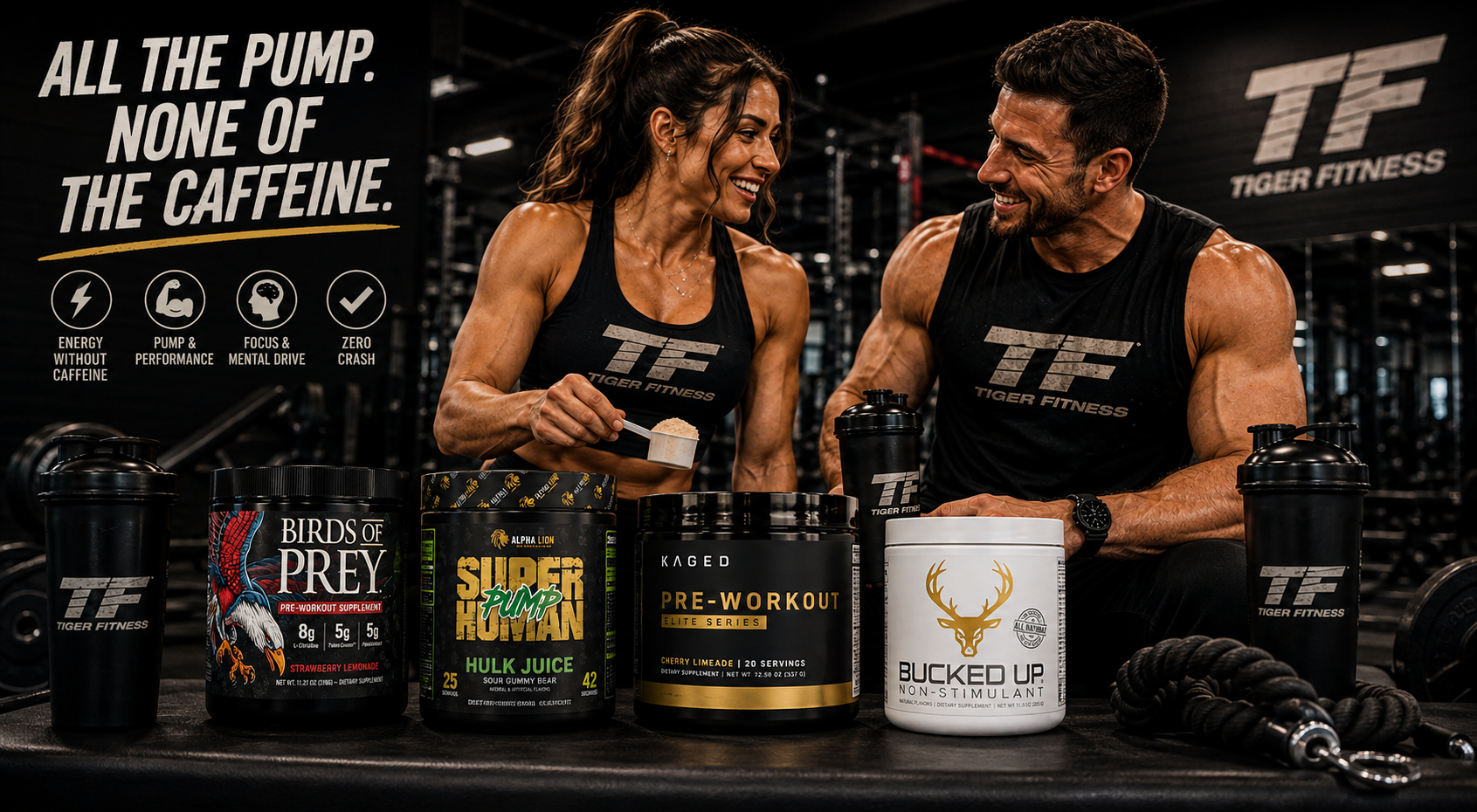 Best Pre Workout Without Caffeine (2026): Top Picks