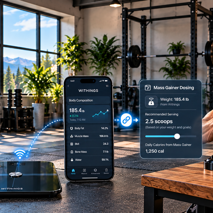 Smart Scale to Mass Gainer Workflow