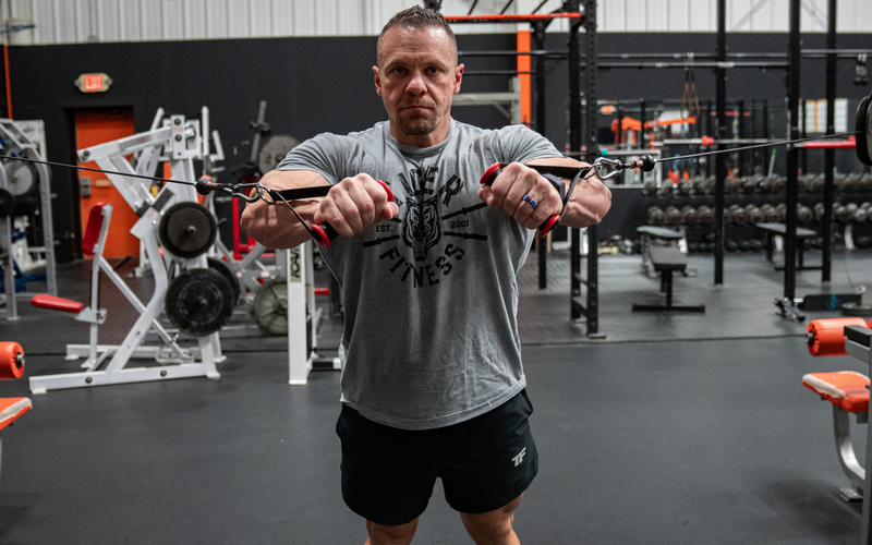 Standing Cable Chest Press