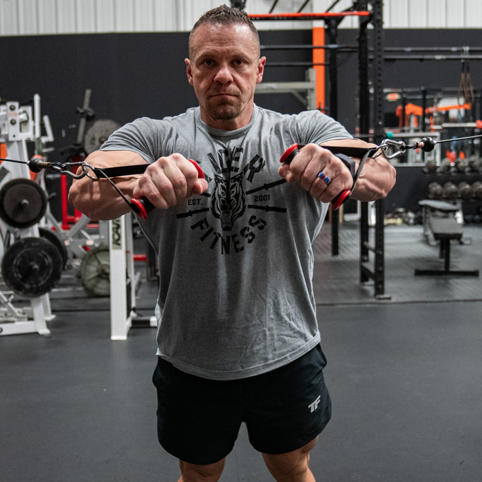 Standing Cable Chest Press