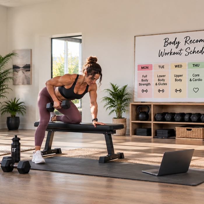 Body Recomposition Workout Schedule at Home