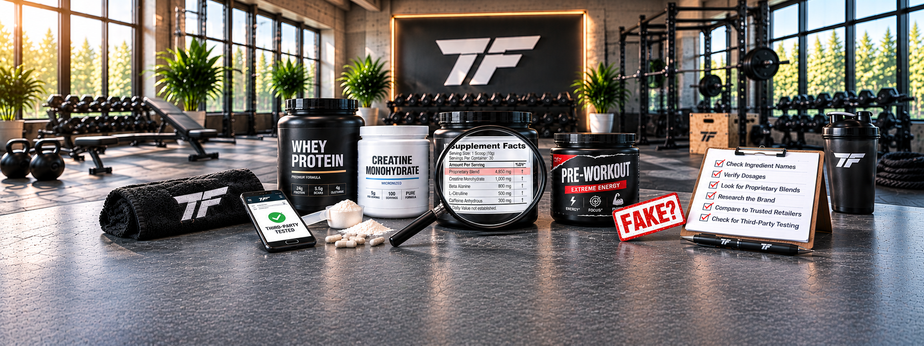 Supplement Testing in a Modern Gym