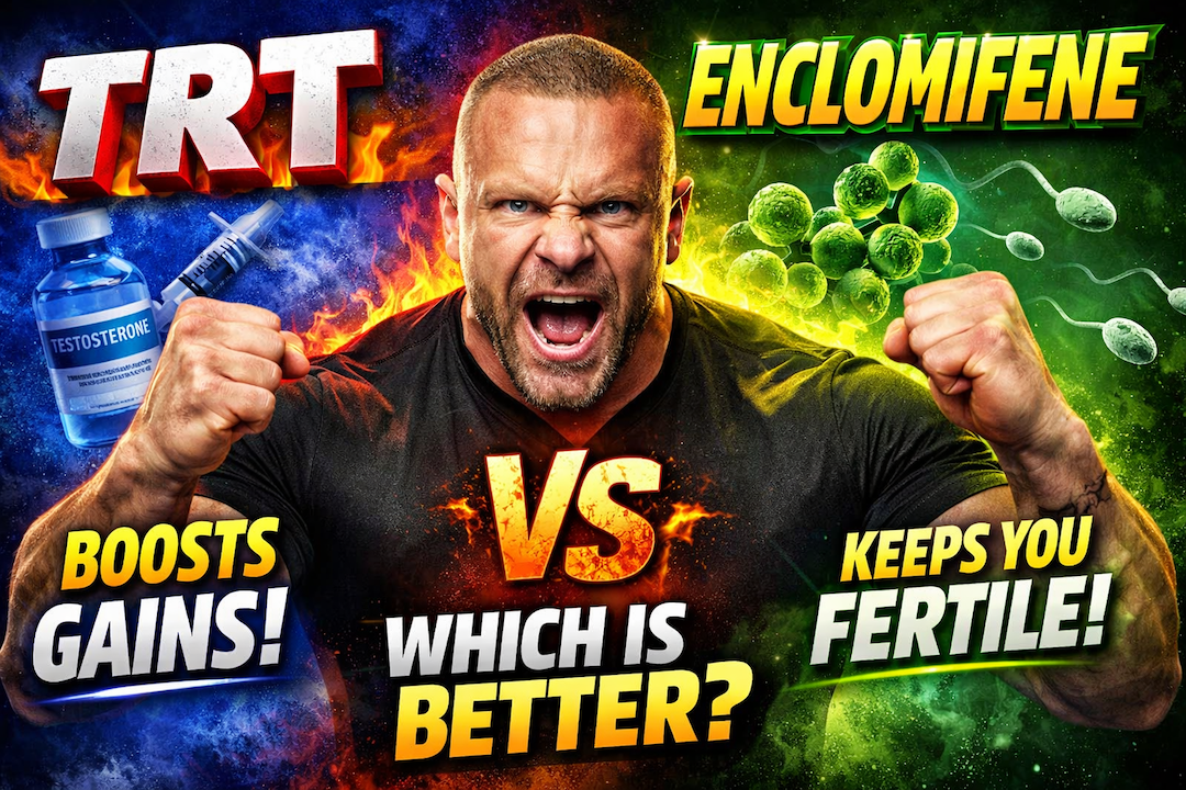 Enclomifene vs TRT