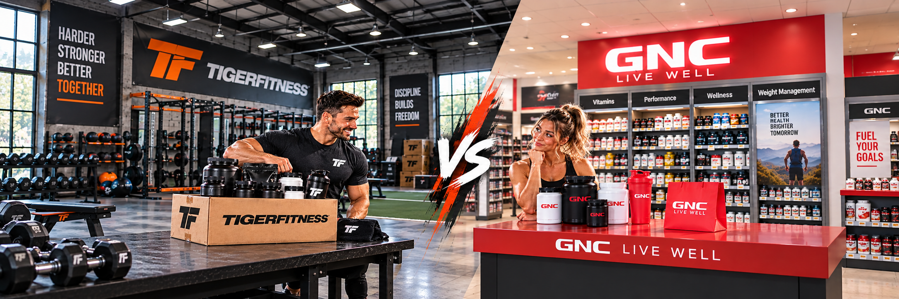 TigerFitness vs GNC Showdown