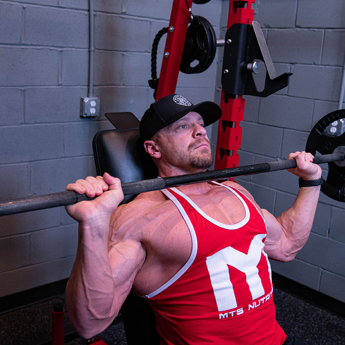 Seated Barbell Shoulder Press