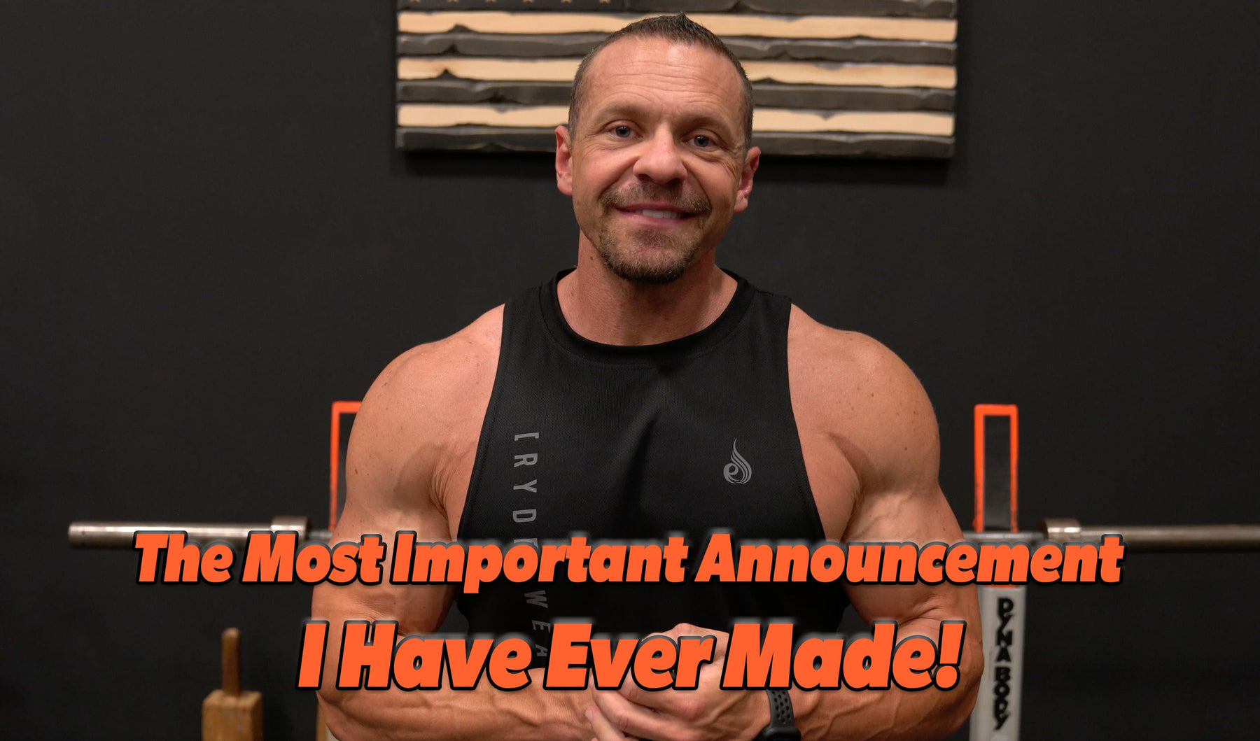 Tiger Fitness important company announcement banner