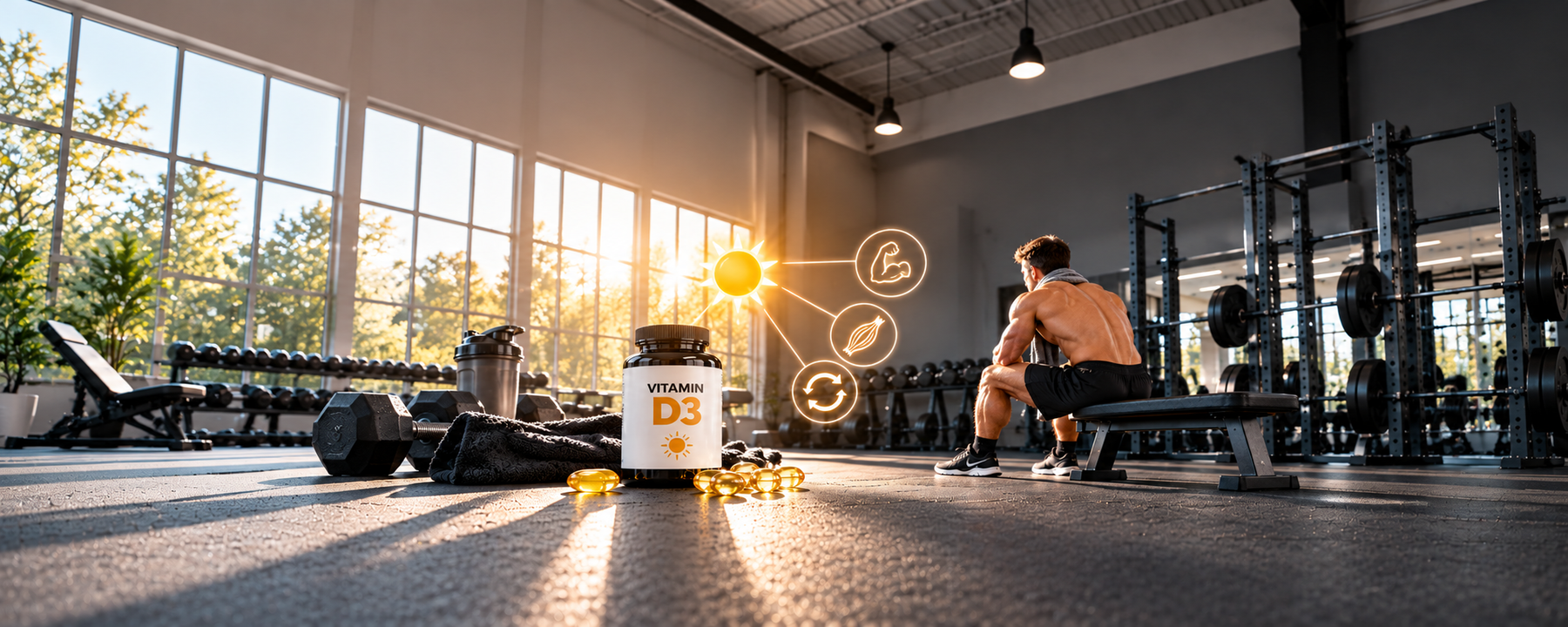Vitamin D3 Gym Essentials