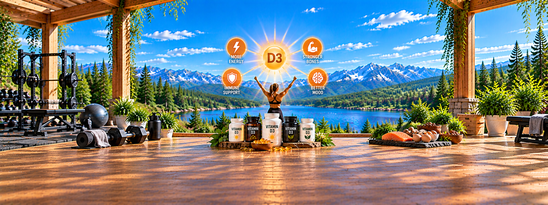 Vitamin D3 Wellness by the Lake