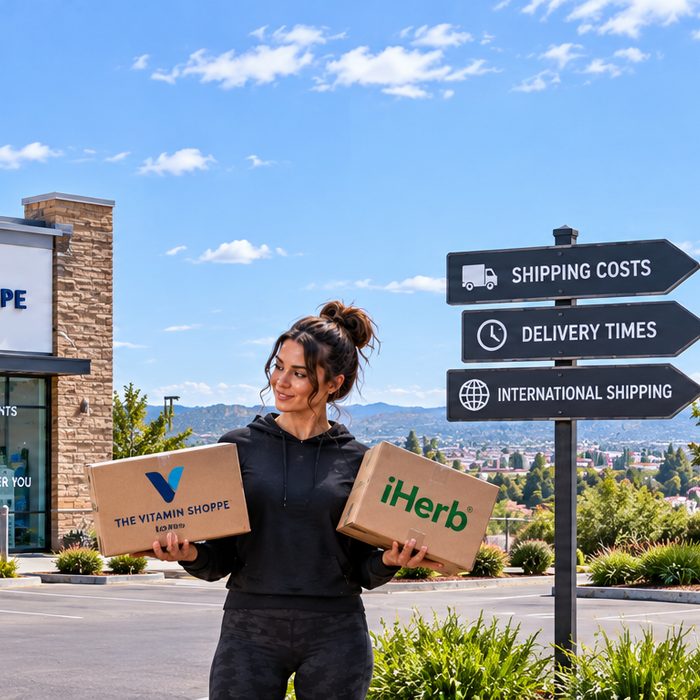 Vitamin Shoppe vs iHerb: Shipping Costs & Delivery