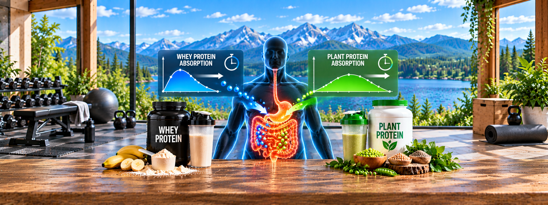 Whey vs Plant Protein Absorption Rates: The Real Data