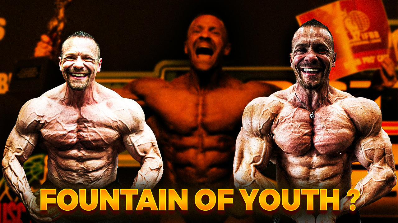 Older adult staying active and youthful with testosterone replacement therapy