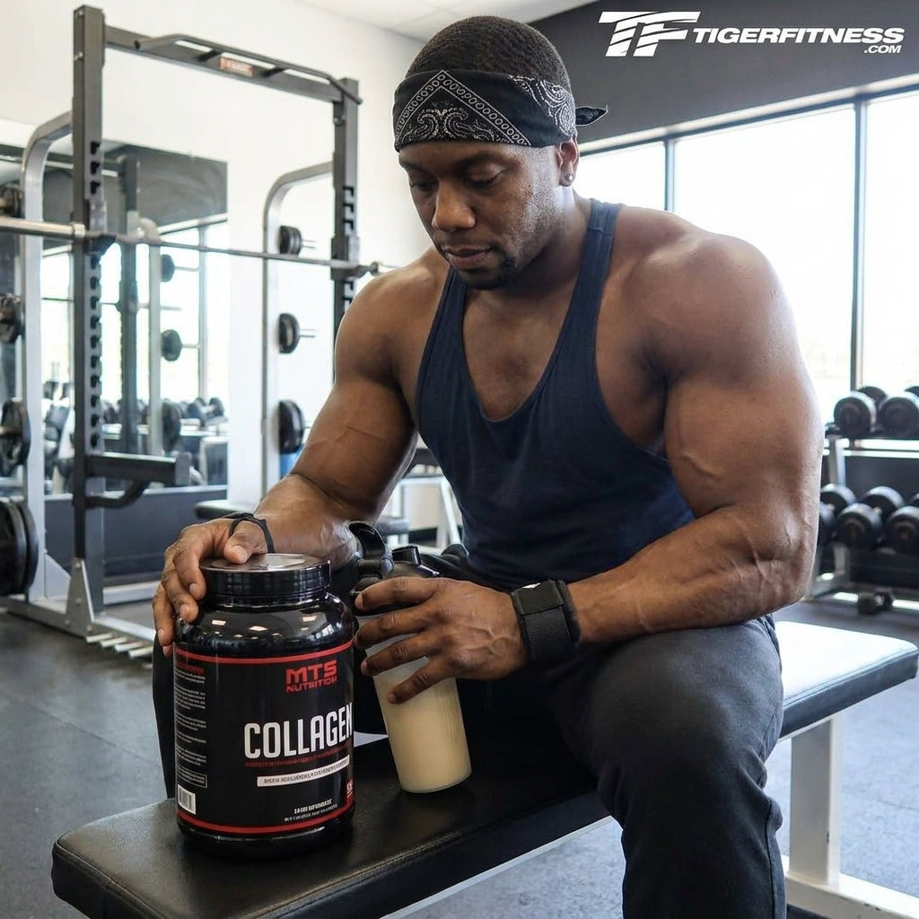 Collagen supplement for joint health in lifters