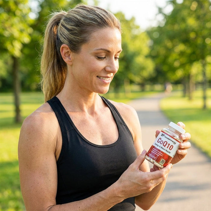 CoQ10 supplement for energy and heart health