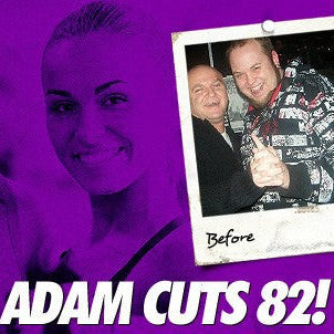 Adam Craft before and after cutting 82 pounds
