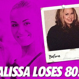 Overweight teen Alissa Seidel before and after losing 80 pounds