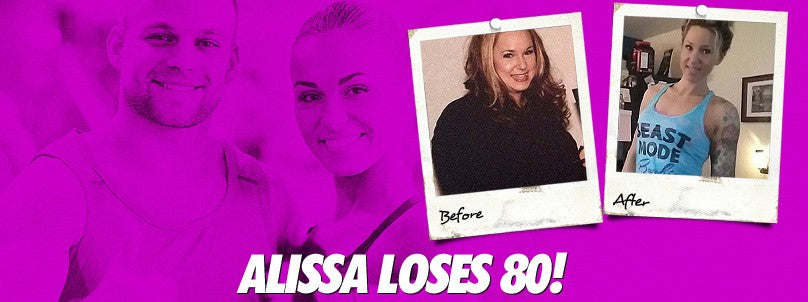 Overweight teen Alissa Seidel before and after losing 80 pounds