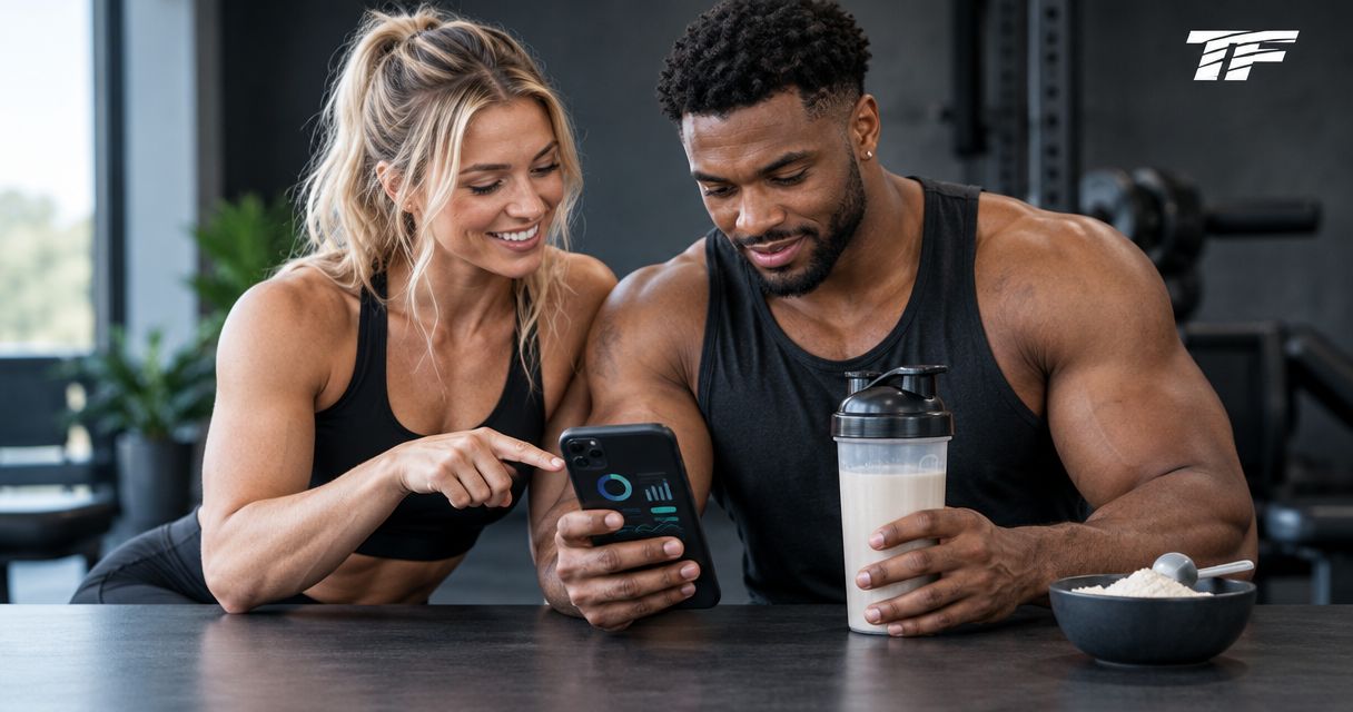 How to log creatine and protein in the Hevy workout app