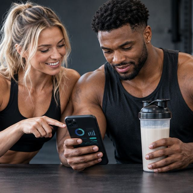 How to log creatine and protein in the Hevy workout app