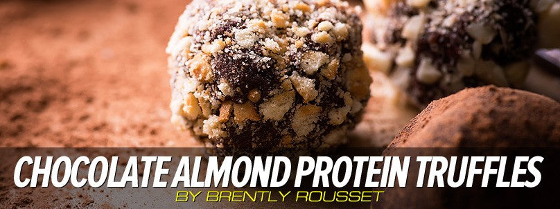 No-bake chocolate almond protein truffles recipe
