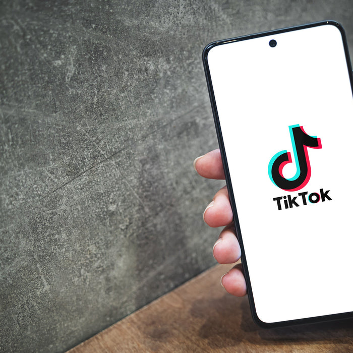TikTok app logo displayed on a smartphone screen