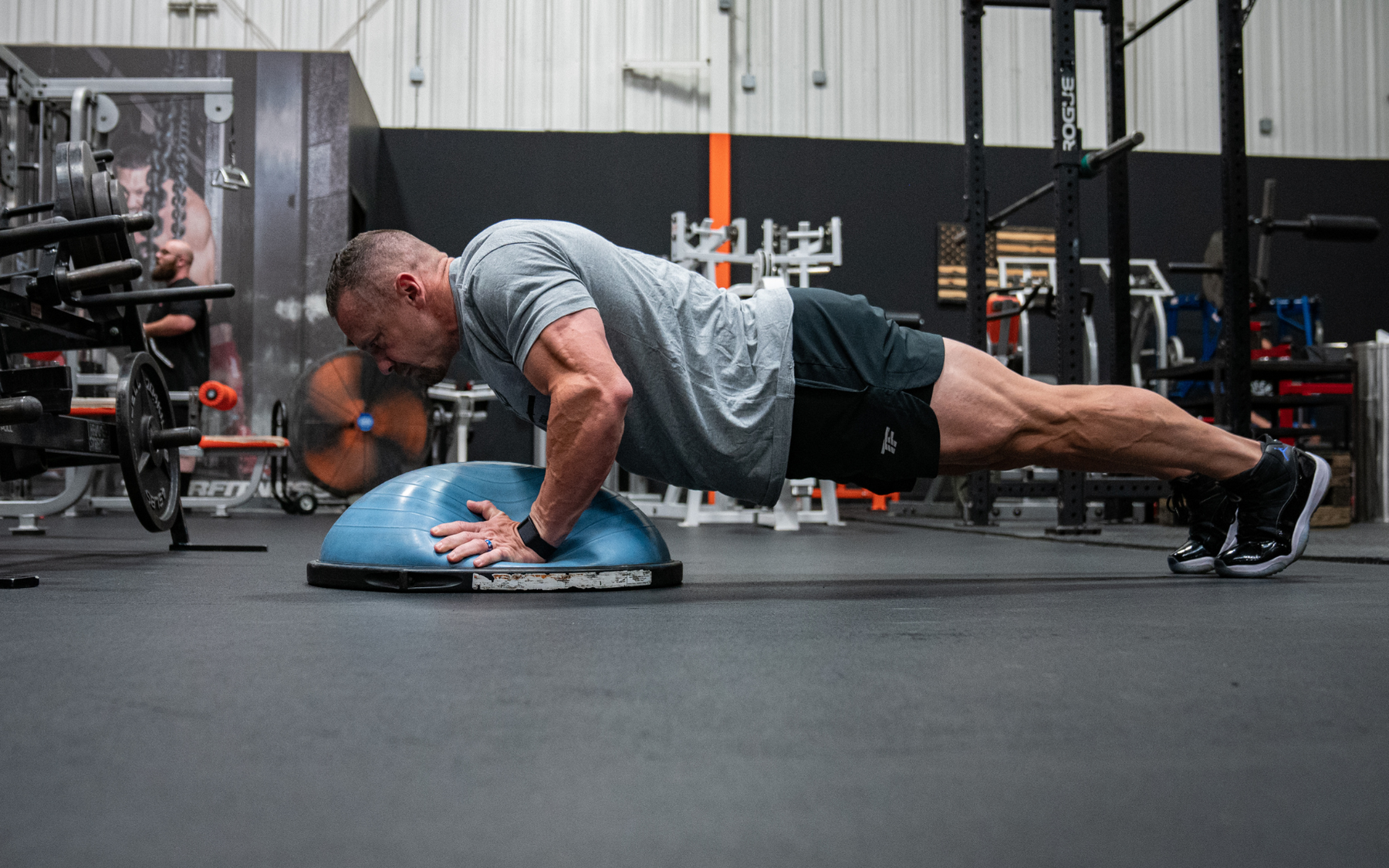 Bosu Ball Push-ups