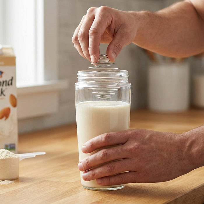 How to mix whey protein powder without clumps