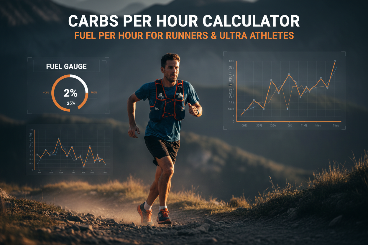 Carbs Per Hour Calculator: Fuel Per Hour for Runners & Ultra Athletes