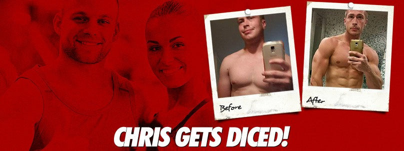 Chris Peavley before and after getting diced