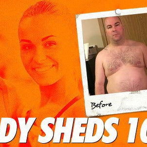 Cody Armstrong before and after shedding 104 pounds