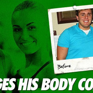 Cody Martin before and after changing his body composition
