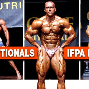 Competitors at the 2014 Core Nutritionals IFPA Pro Yorton Cup