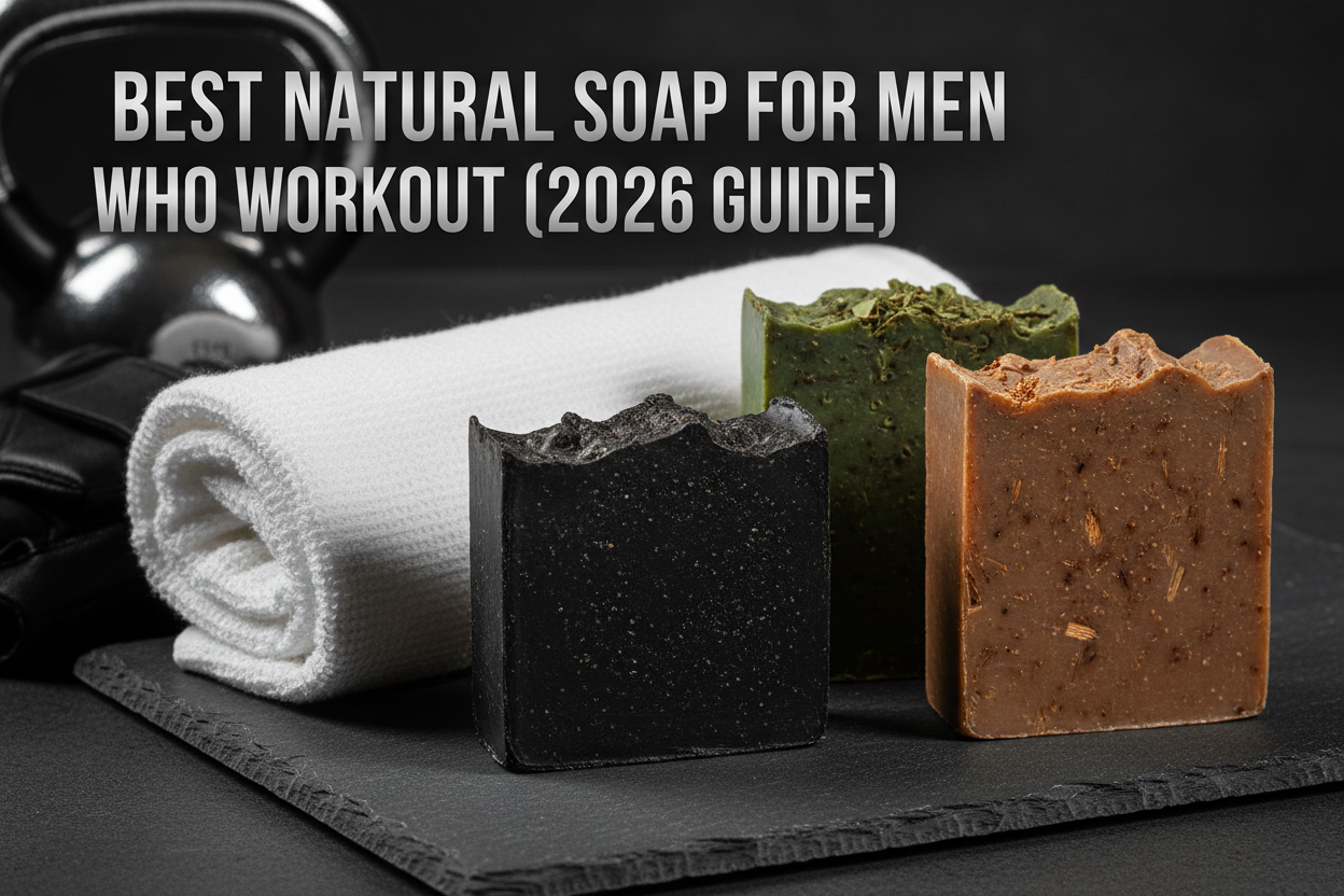 Best natural soap options for men who work out