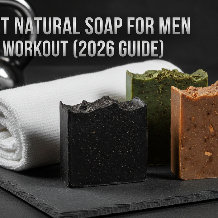 Best natural soap options for men who work out