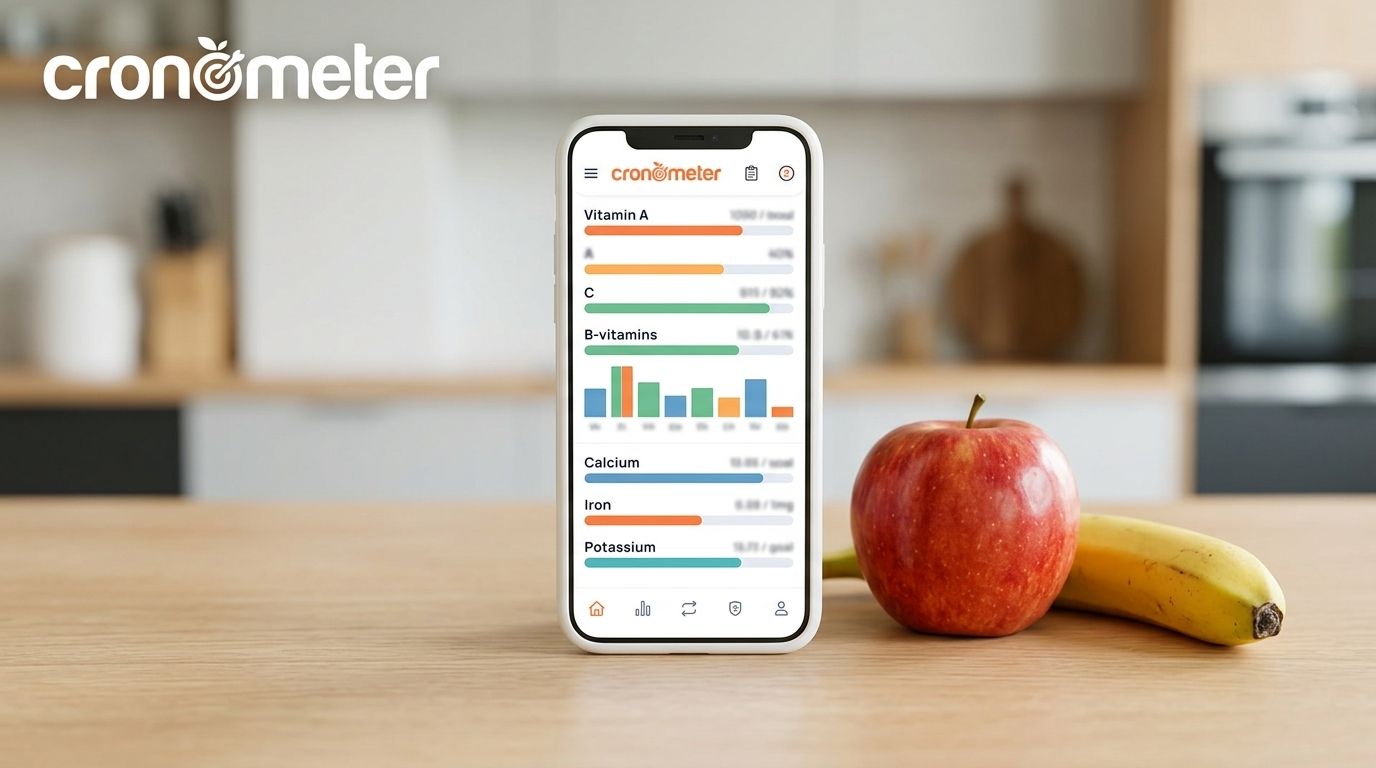 How to track vitamin and mineral intake with Cronometer