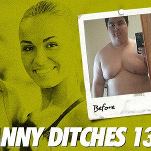 Danny Holding-Mabley before and after losing 130 pounds