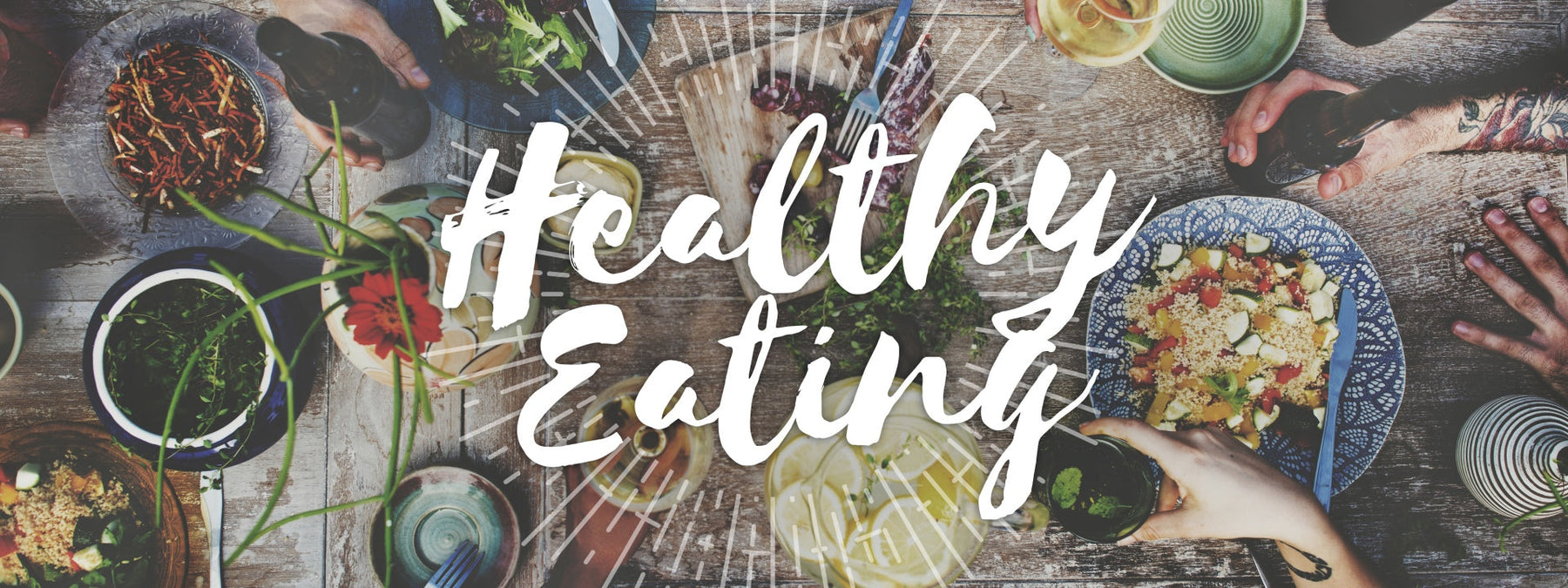 Healthy plated meal for eating well at a restaurant