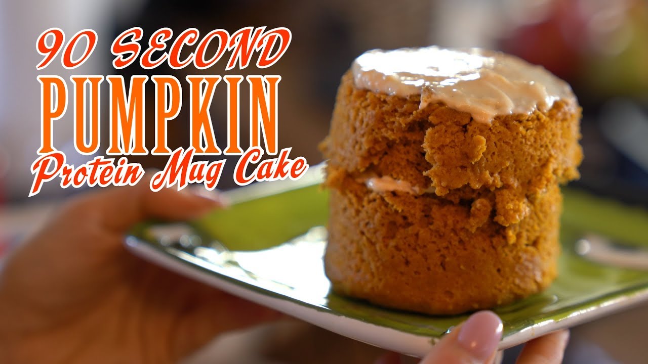 Pumpkin Protein Mug Cake