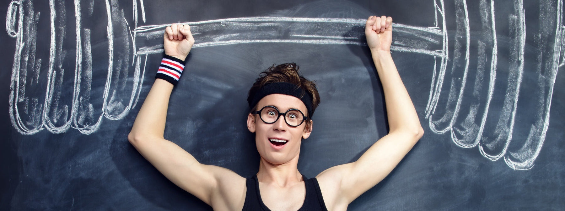 Gym scene illustrating common workout fails