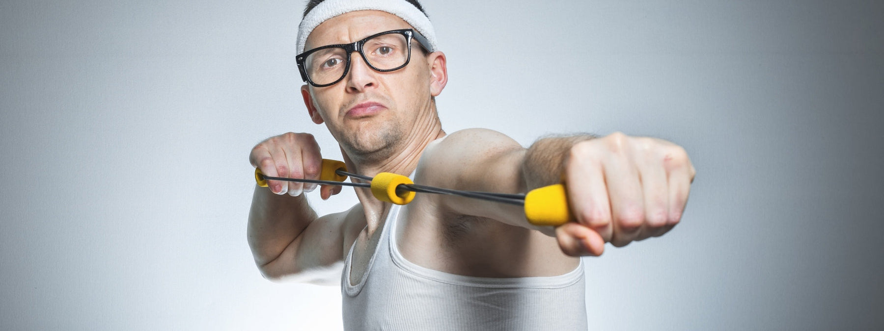 Gym scene illustrating common excuses for skipping workouts