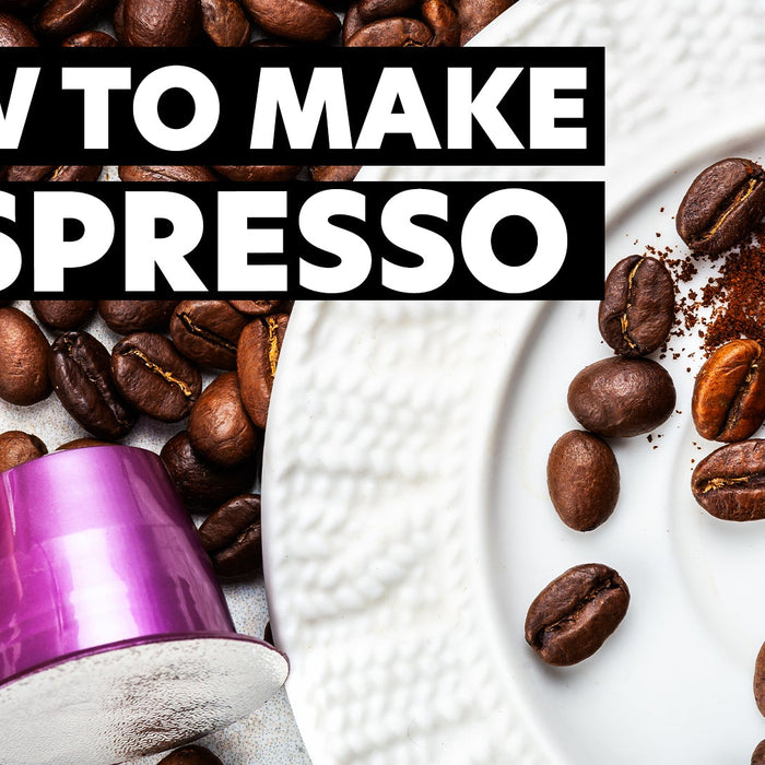 Nespresso coffee machine brewing the perfect cup