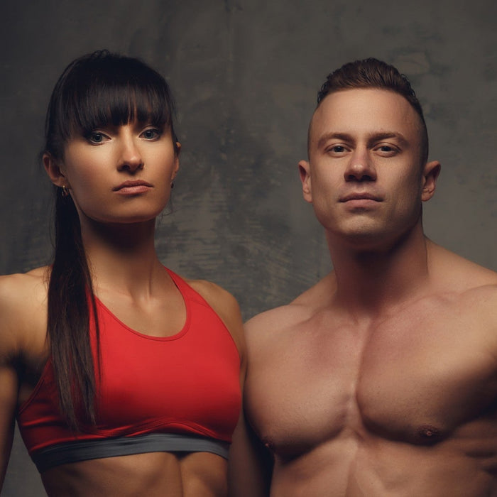 Fit physique illustrating a New Year, New You workout and diet blueprint
