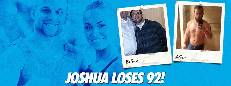 Joshua Neighbors before and after losing 92 pounds