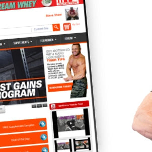 Marc Lobliner announcing the launch of the Tiger Fitness content site