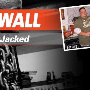 Marco Wall before and after dropping fat and getting jacked