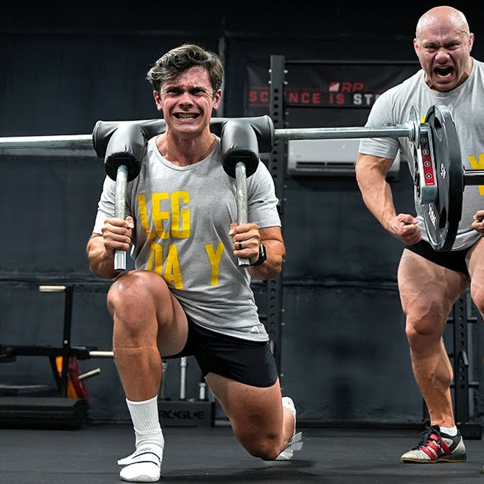 Athletes comparing scientific training methods to real-world results